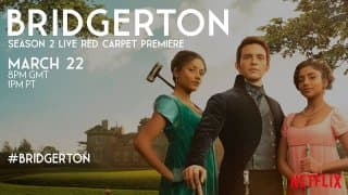 BRIDGERTON SEASON 2 LIVE RED CARPET PREMIERE | Netflix